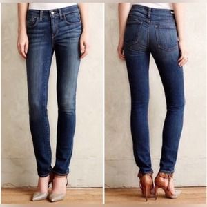 Anthropologie Pilcro and the Letterpress Fit/Stet skinny ankle jeans, size 28.